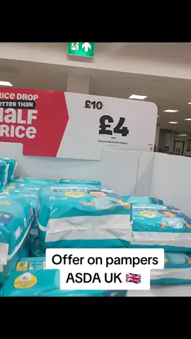 Offers on pampers  in ASDA UK 🇬🇧 #UK LIFE#FOR YOU#UK 