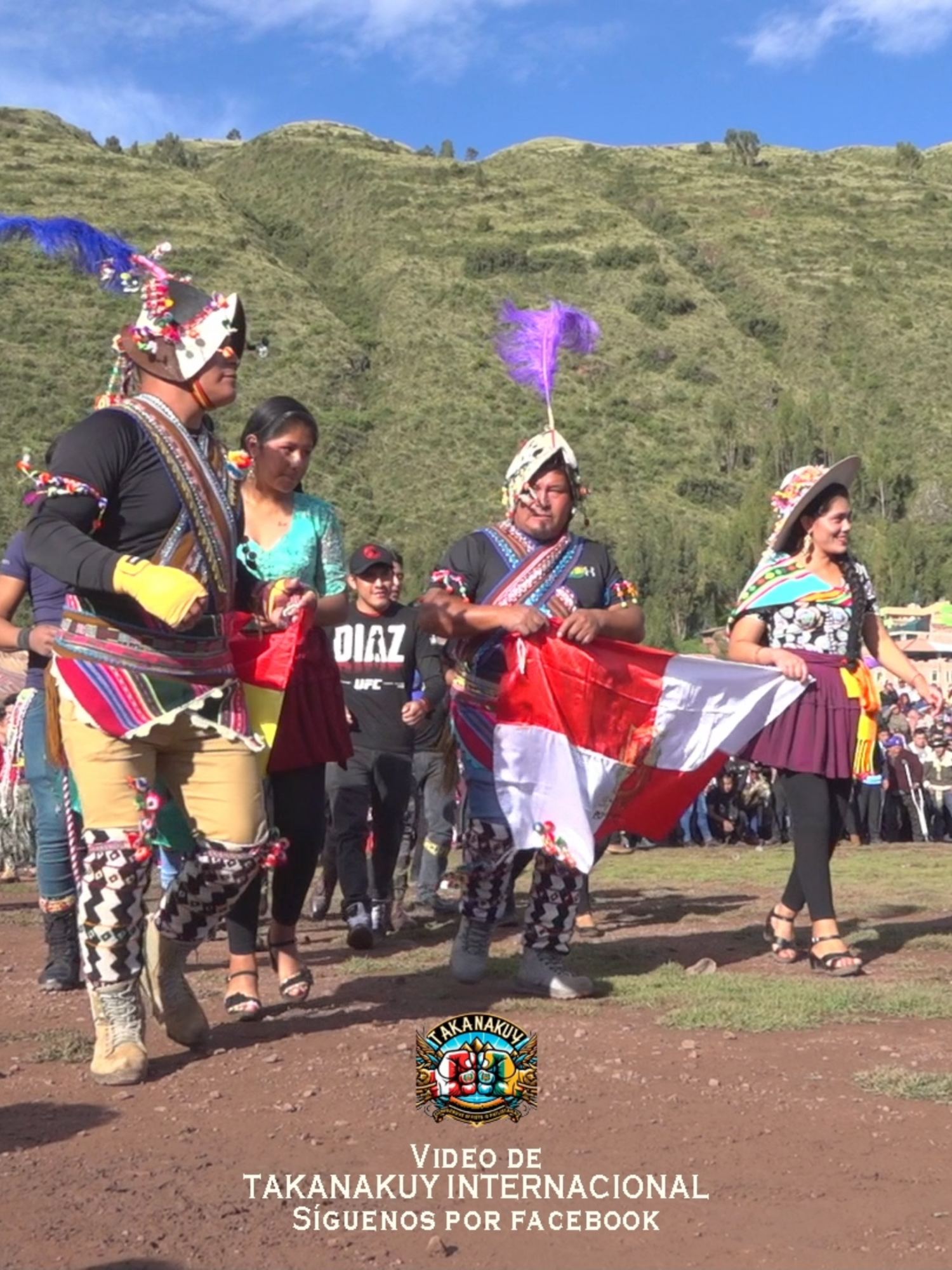 Recepción de la delegación tinku a Cusco.