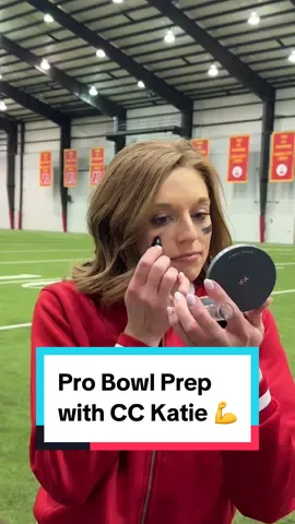 CC Katie is Pro Bowl ready… literally 💪 #nfl #chiefs #chiefskingdom #ProBowl #cheer 