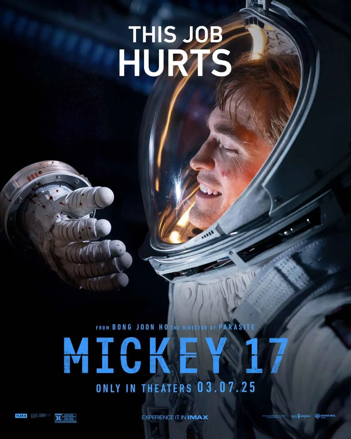 Welcome to the worst job in the w̶o̶r̶l̶d̶ universe. #Mickey17 – only in theaters March 7. #robertpattinson #movietok #movie #movies 