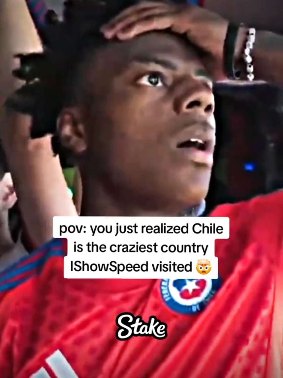 pov: you just realized Chile is the craziest country IShowSpeed visited 🤯 #ishowspeed #fyp 