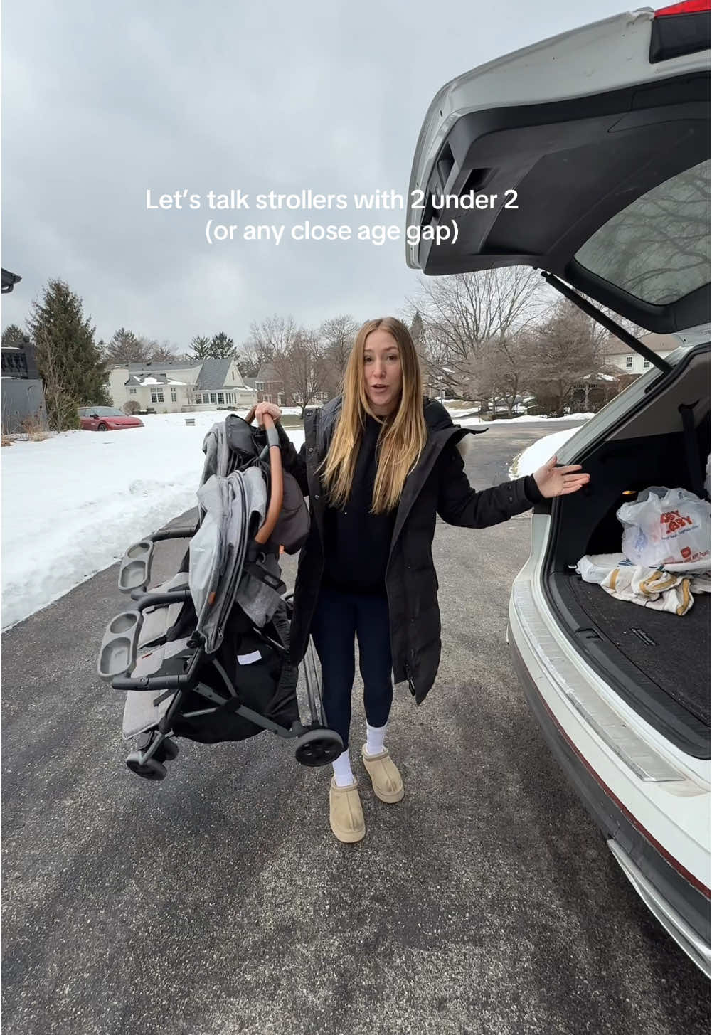 Back with more mom tips!! So many questions about strollers for 2 under 2 in my previous post. So here you go!  My greatest purchase for 2 has been the @Zoe twin double stroller!  #MomsofTikTok #momlife #momtok #momtips 