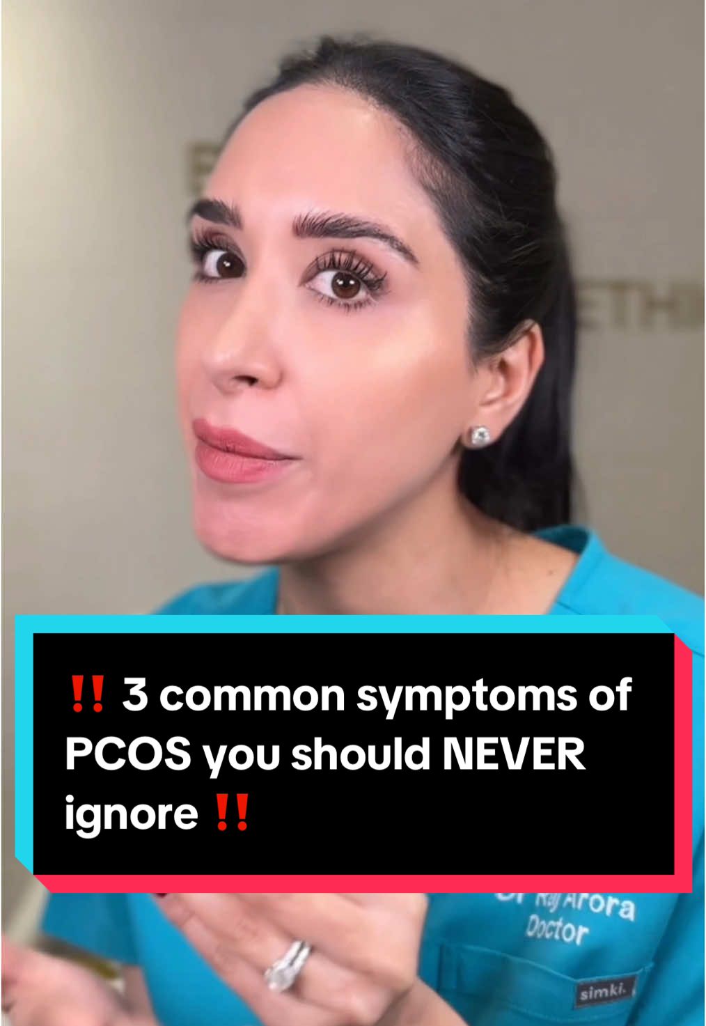 3 common symptoms of PCOS  you should NEVER ignore! #PCOSAwareness #PCOSSymptoms #PCOSSupport #PCOSJourney #PCOSHealth #PCOSCommunity #WomenHealth #GpAdvice #DrRaj 