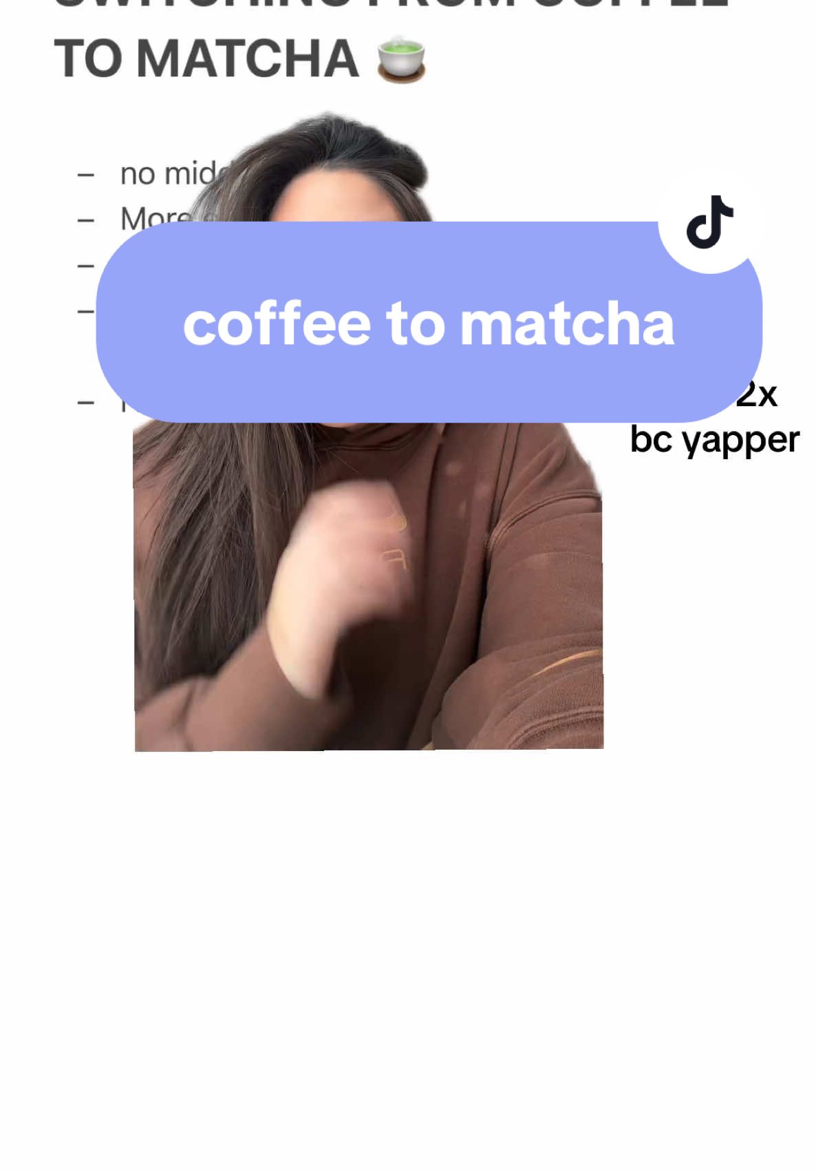 These are just some things that I’ve noticed while making the switch from coffee to matcha 🍵🤍 #greenscreen #creatorsearchinsights #matchalatte #matchatea #matchalover 