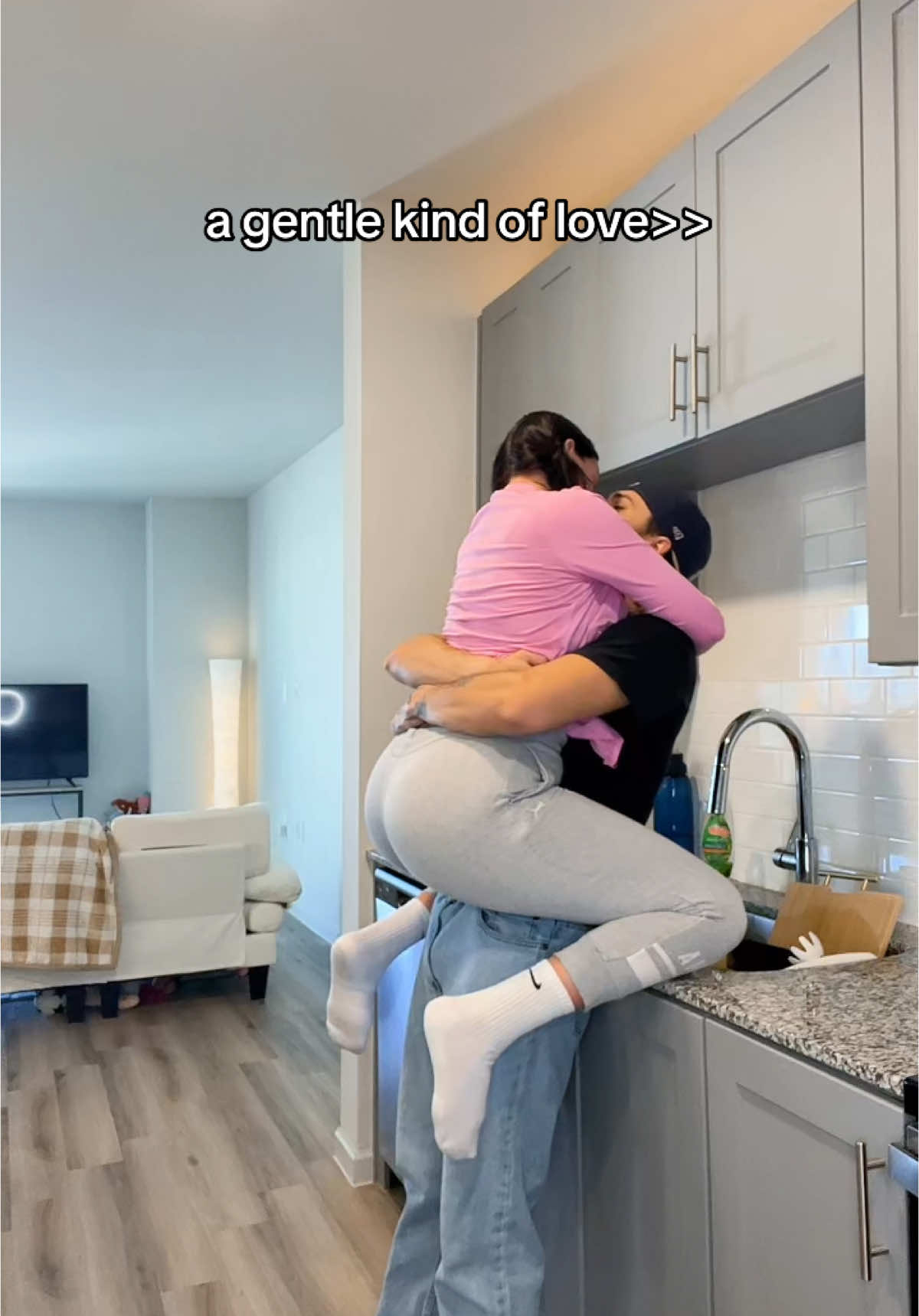 I love when he hugs me like this🥺🩷 @Kelley Price #fypシ #couples #couplegoals #couple #Relationship #humor #relatable #marriagehumor #marriage 