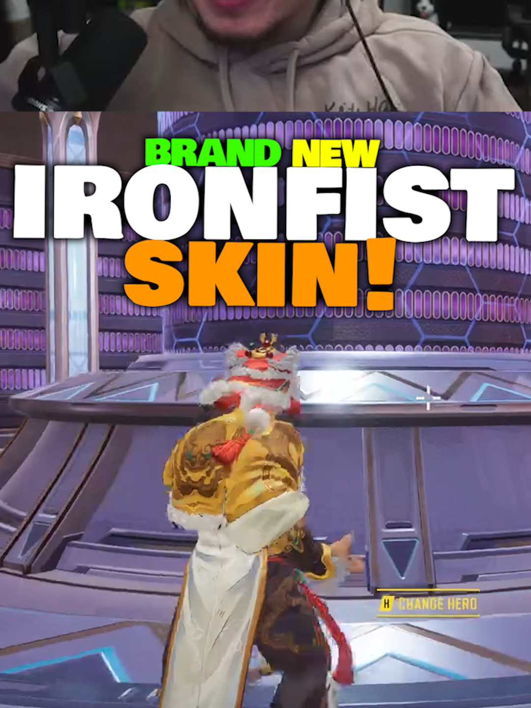 The NEW Ironfist Skin is AMAZING! 🦾 #ironfist #bogur #marvelstudios #marvelcomics #newskin #marveltok #marvelrivals