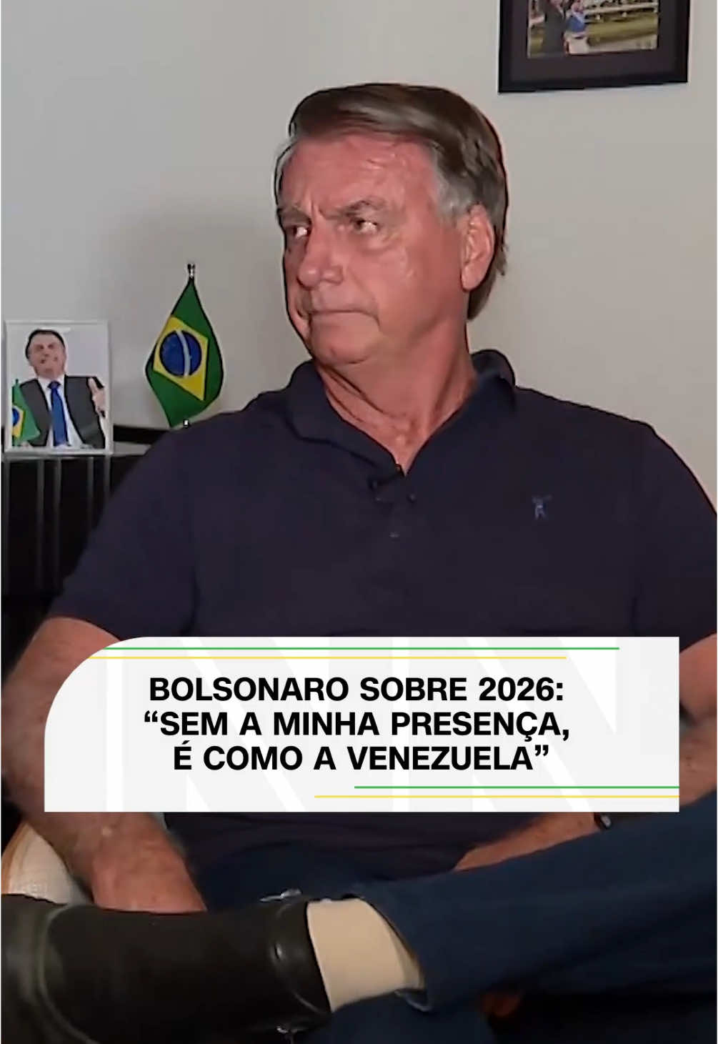 Bolsonaro sobre 2026: “Sem a minha presença, é como a Venezuela” #CNNBrasil #CNNPolítica #CNNAoVivo #Bolsonaro #Eleições2026 #Venezuela