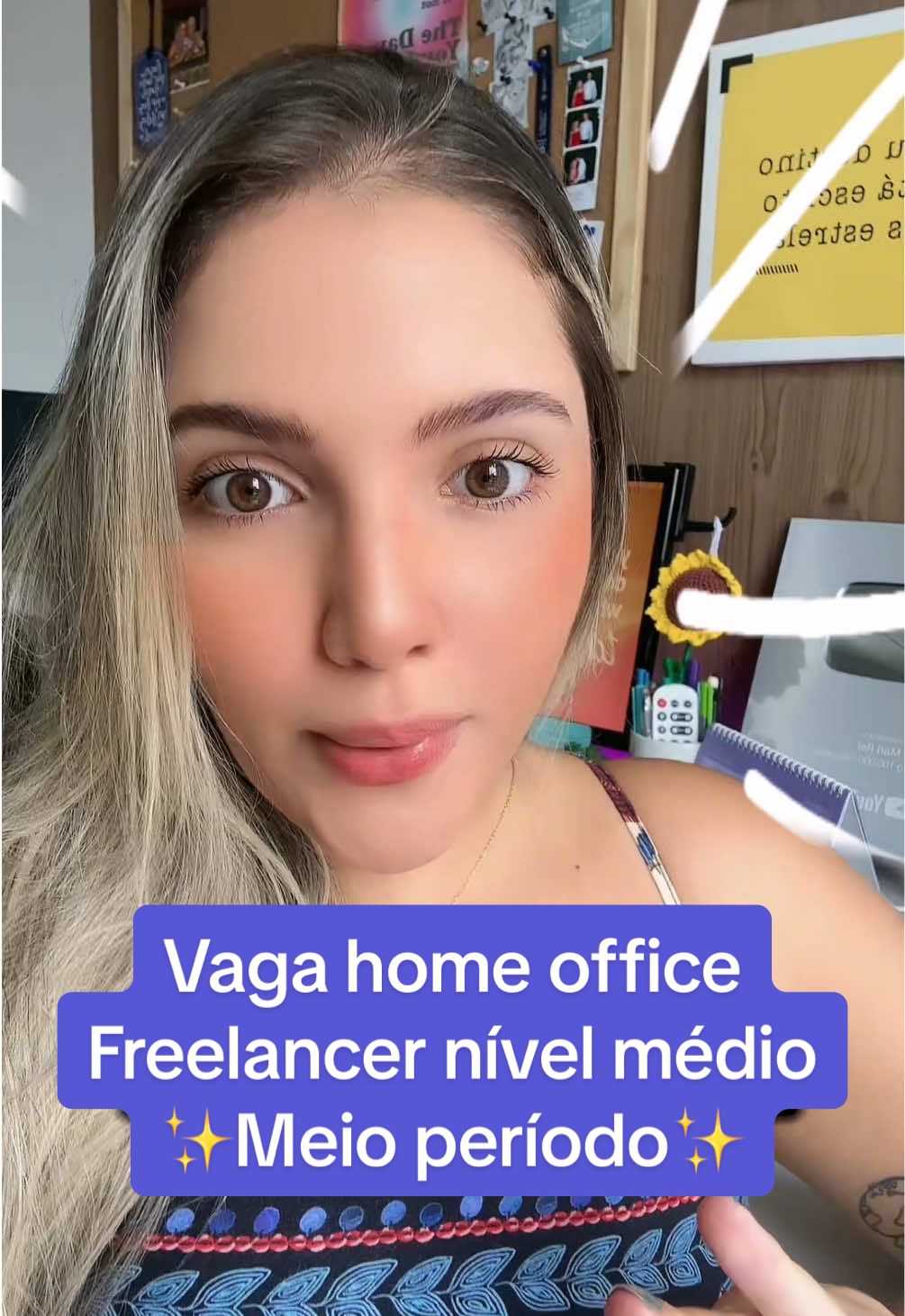 Vaga home office meio período freelancer com salários de até R$5000 por mês! Já manda o seu currículo pra começar a trabalhar de casa! #vagas #vagasdeemprego #homeoffice #vagasabertas #trabalhoemcasa #fyp 