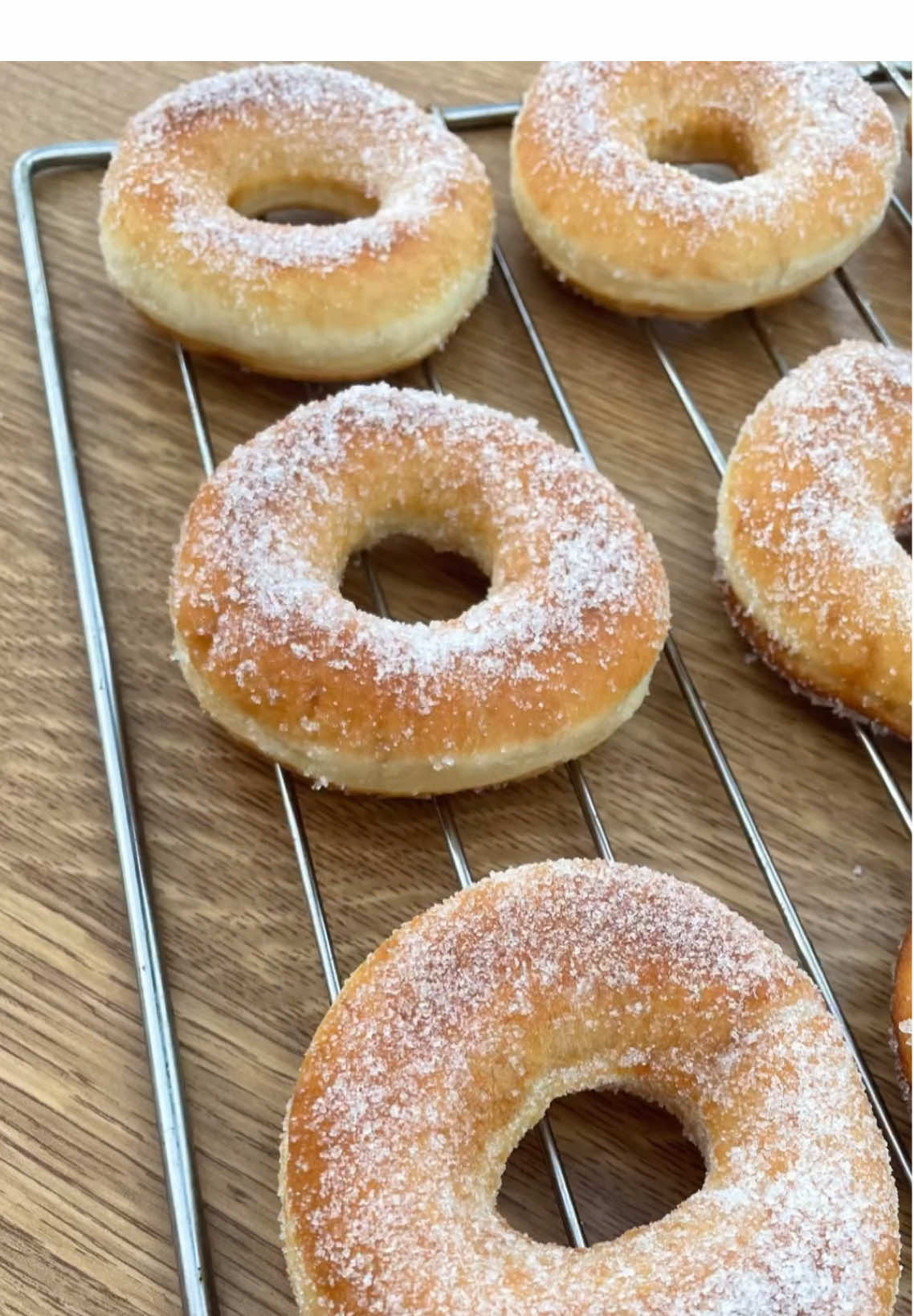 SUGAR DONUTS🍩👩🏻‍🍳#fyp #Recipe #donuts 