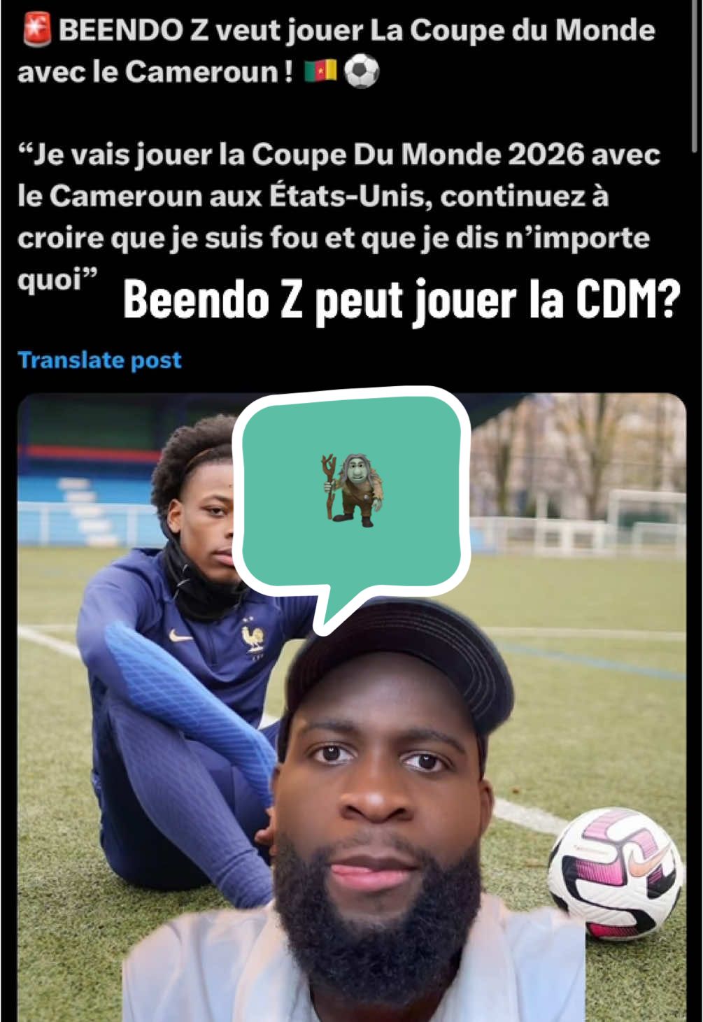 Je trouve sa vraiment fou😭🤦🏾‍♂️ #rap #musique #rapfr #beendoz #camerountiktok🇨🇲 #footballtiktok 