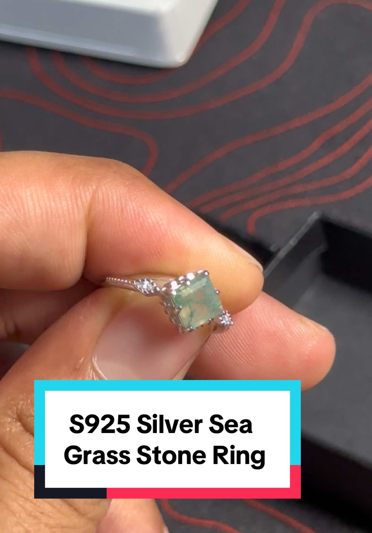 💍 Elevate your style with this stunning S925 Sterling Silver Ring featuring an elegant artificial gemstone and sea grass design! Perfect for parties, daily outfits, or as a trendy birthday gift. Comes with a beautiful box for gifting. 🌊✨ 🎁 A must-have for anyone who loves fashionable, timeless jewelry. 🛒 Shop now to add this gorgeous piece to your collection or gift it to someone special! #TikTokShop #blackfriday2024 #blackfridaydeals #cybermonday2024 #tiktokshopblackfriday #giftideasforher #flashsale #treasurefinds #giftguide #tiktokshopcreatorpicks #ttslevelup #tiktokshopjumpstartsale