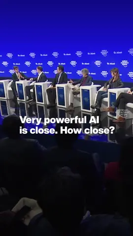 A century of human progress in science could be achieved by AI in just 5 or 10 years, says Dario Amodei at #Davos. Also in discussion about AI were Andrew Ng Yoshua Bengio Yejin Choi. Tap the link in our bio to learn what experts are saying about #AI at Davos. Industries in the Intelligent Age is a theme of the World Economic Forum’s Annual Meeting in Davos from 20-24 January 2025. Follow #WEF25 for the latest insights from global leaders, experts and innovators.