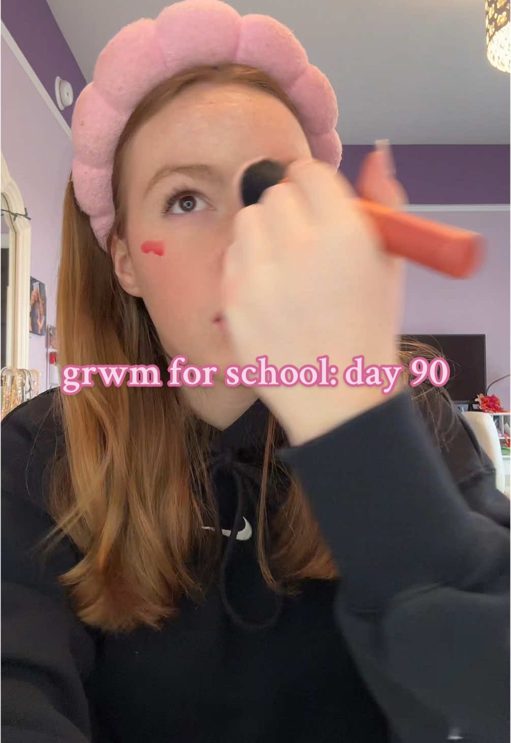 time flies getting ready! grwm for school: day 90!! 🐆💗🌄🥥 #grwmaddymae #grwm #fypage #fypシ゚viral #skincare #makeup #grwmskincare #grwmmakeup #morninggrwm #morningvlog #grwmroutine #grwmacc #makeuptok #makeuptiktok #winter #grwmforschool #schoolmorning #alani #OOTD #hair 