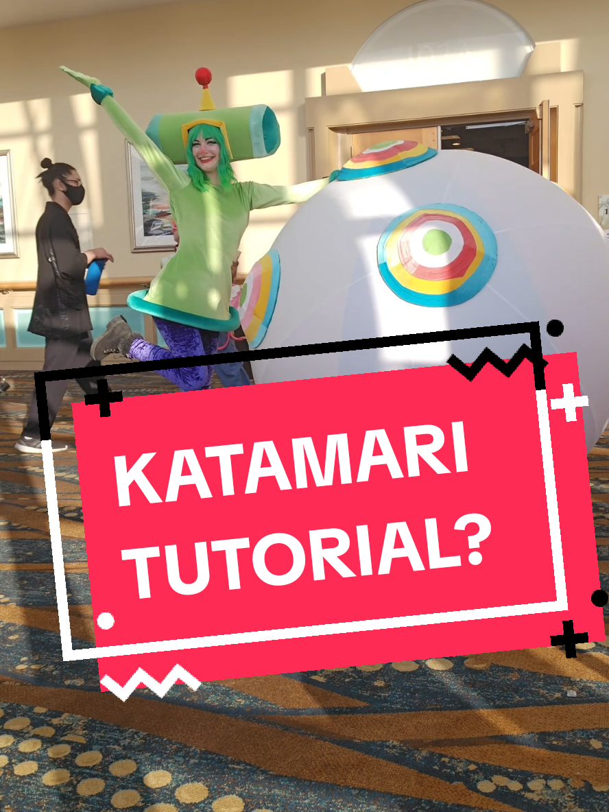 Would you let me roll you up? #katamari #katamaridamacy #cosplay #cosplayer #katamaricosplay 
