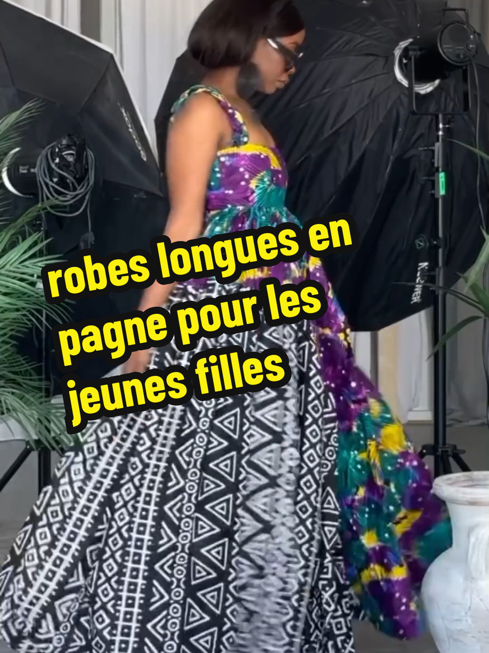 robes longues en pagne pour les jeunes filles #outfit #pagnewax #pagneafricain @Valentin Ketonou @Valentin Ketonou @Valentin Ketonou 