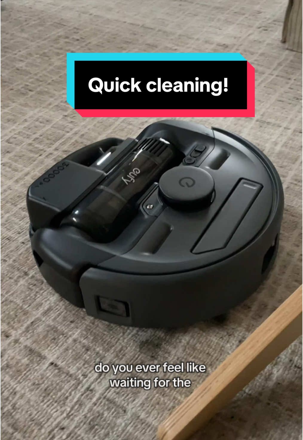 This robot vacuum is literally life saving! 💵 👯‍♀️  #cleaningtiktok #CleanTok #robotvacuumcleaner #vacuumcleaner #eufye20 #eufyclean #momtoks #cleaninginspo #cleaningtips #eufyrobovac 