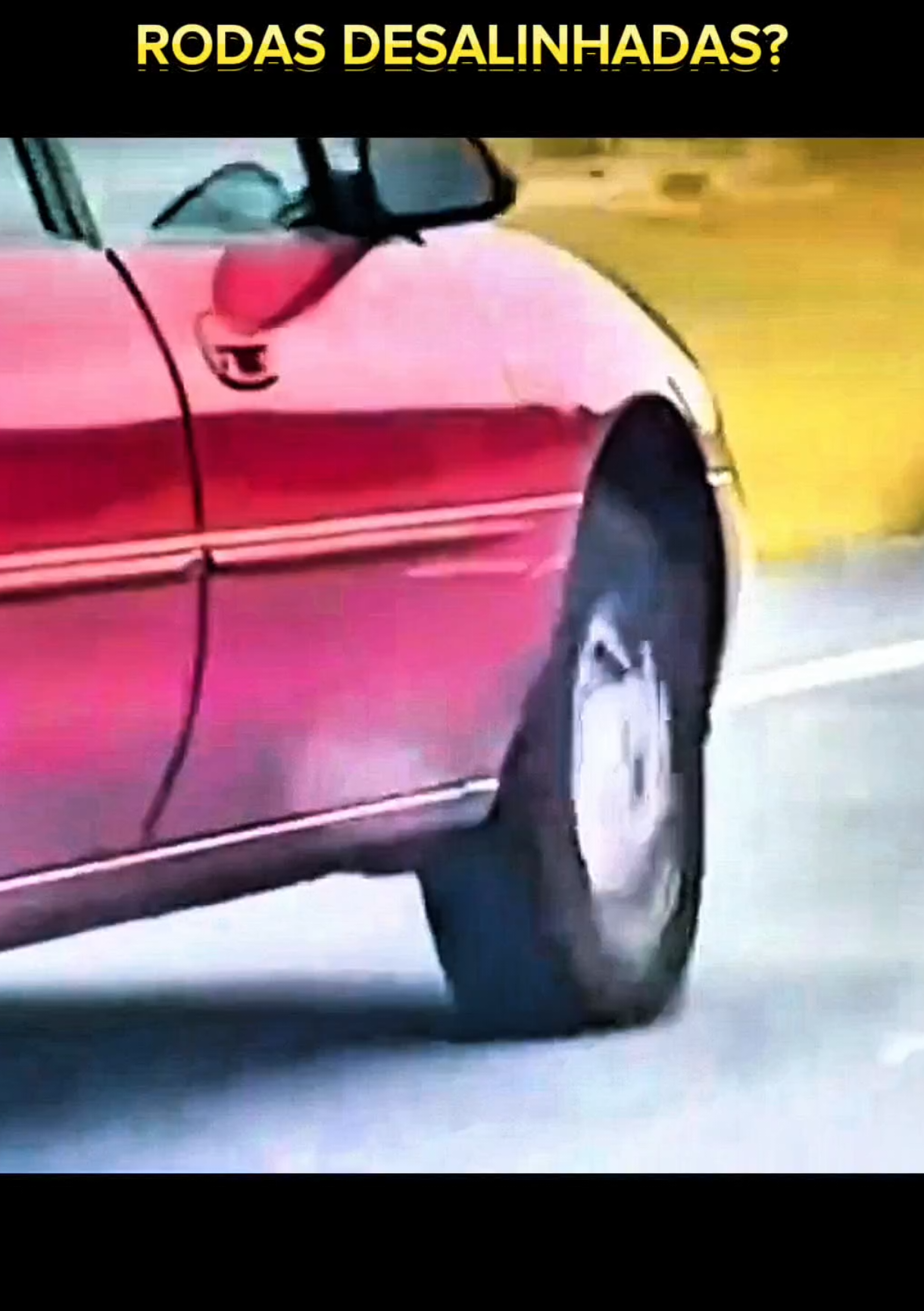 rodas desalinhadas? #viral #veiculos #curiosidades #carros 
