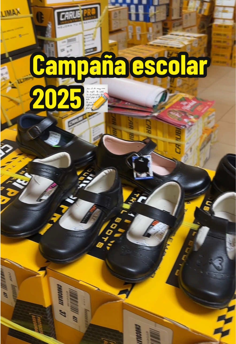 🎬✨ ¡Lanzamos nuestra campaña escolar! 📚✏️ Este año con más modelos en calzado para niños y niñas 👧   Empieza a realizar tu pedido ya, ya!  Ya contamos con stock para sus pedidos  #campañaescolar #fabricantes #zapatosescolares #escolares #pedidos #lima #peru🇵🇪 #zapatosparaniños #simevasabandonar 