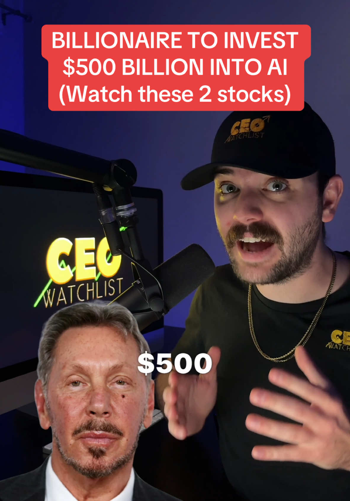 🤔🤔 BIG A.I. investments from massive tech companies!! Am I missing anything here??  #ceowatchlist #Investing #stockmarket #options #trading #daytrading #billionaires #tech #ai #usa #finance 