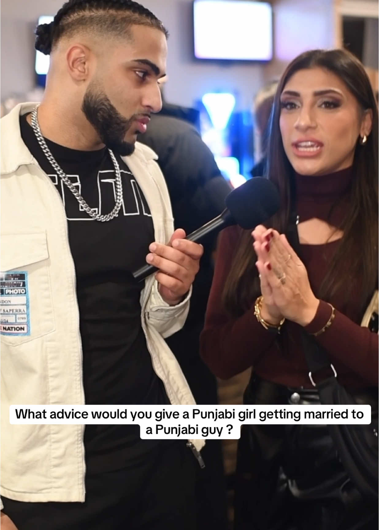 #fyp #punjabi #punjabitiktok #desitiktok #desi #browntiktok #browngirl #marriage #trending #publicinterview #advice 