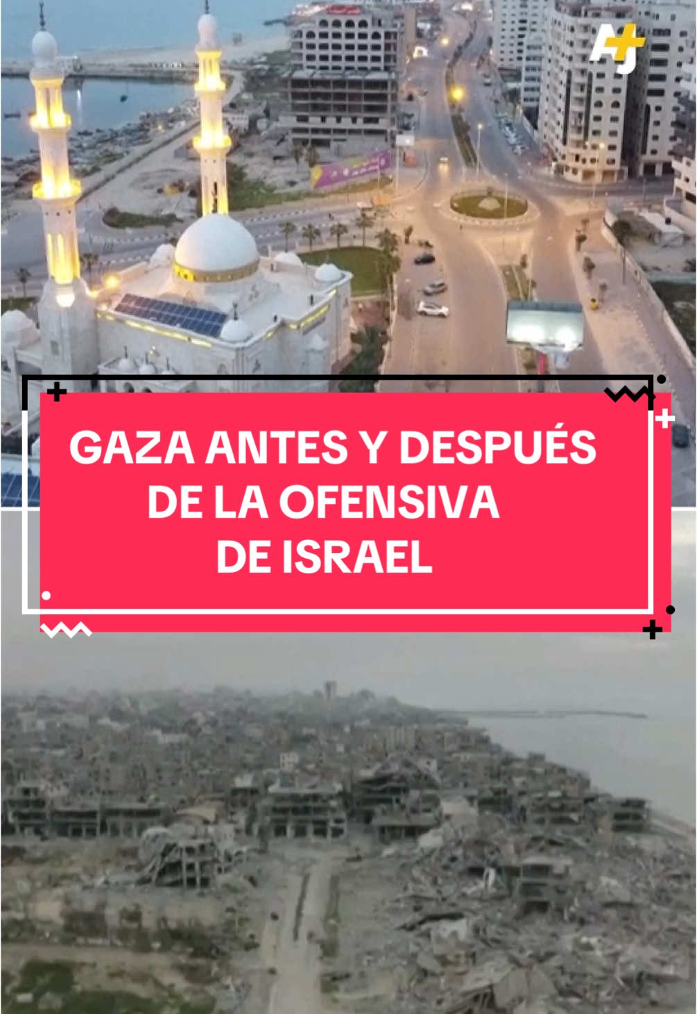 Israel destruyó casi por completo Gaza en menos de 15 meses. 
 
 #gaza #palestina #israel #TiktokNews
