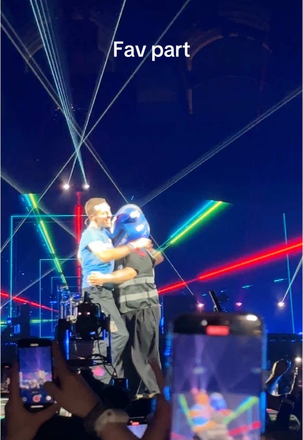 Security guard at #coldplay #concerts 