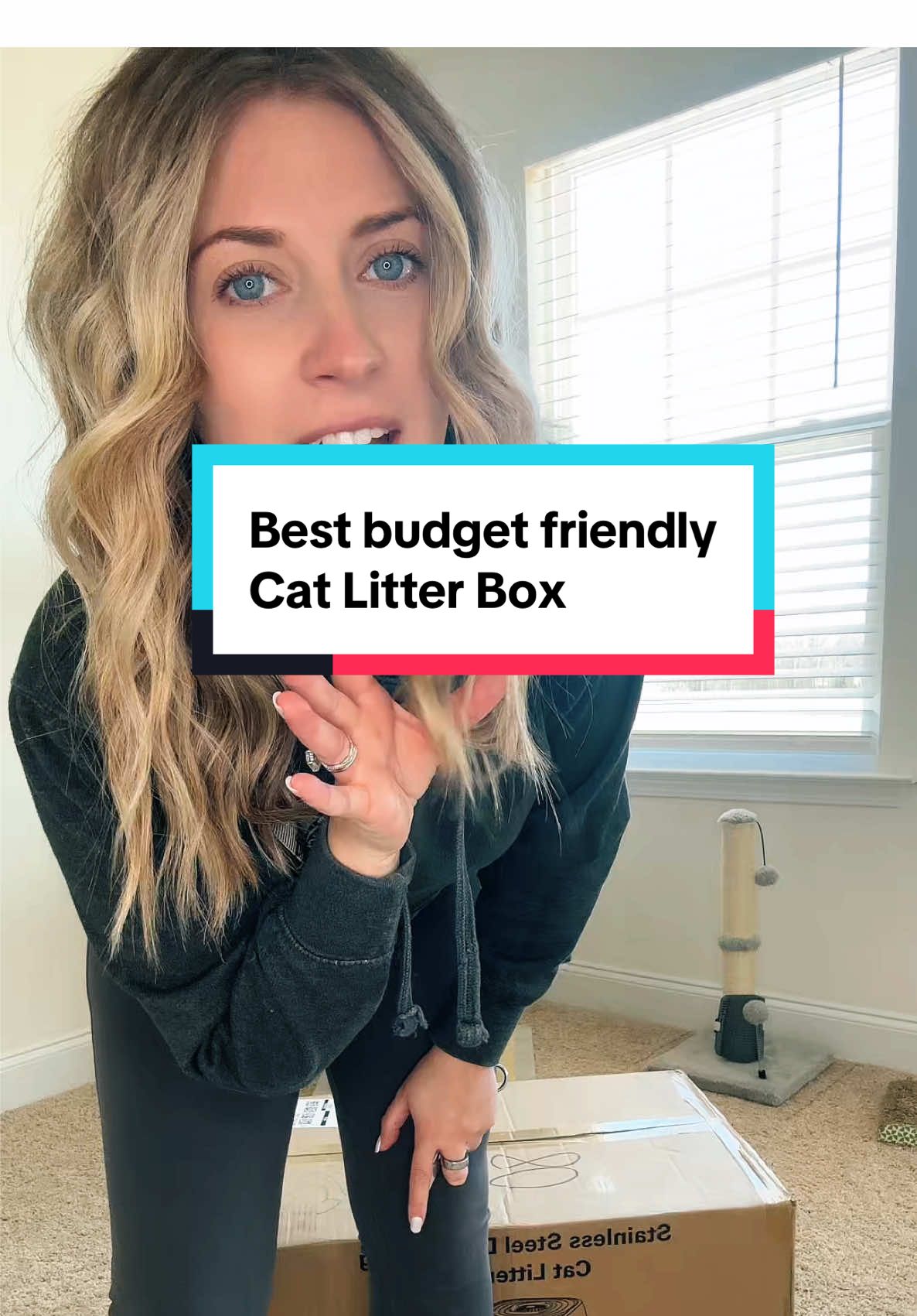 3 weeks of having this cat litter box and I can comfirm it's amazing if you don't want the odor in your home while still sticking to a budget friendly cat litter box 🫶 #litterbox #litterboxhack #odorcontrol #catsoftiktok #catlover #cattok #cats 