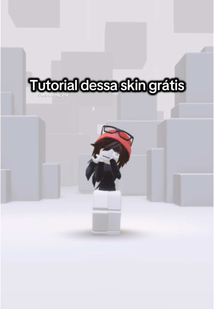 Tutorial dessa skin linda com tudo grátis para vcs meus Pudinzinhos!🫶🏻 #mulherdepreso🔓🕊👫💍 #roblox #fyp #viralizar 