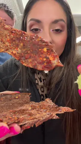@El Ranchito Jerky DEF 10/10 #redchile #crunchy #beefjerky #elranchito #fyp #content #eatwithme 