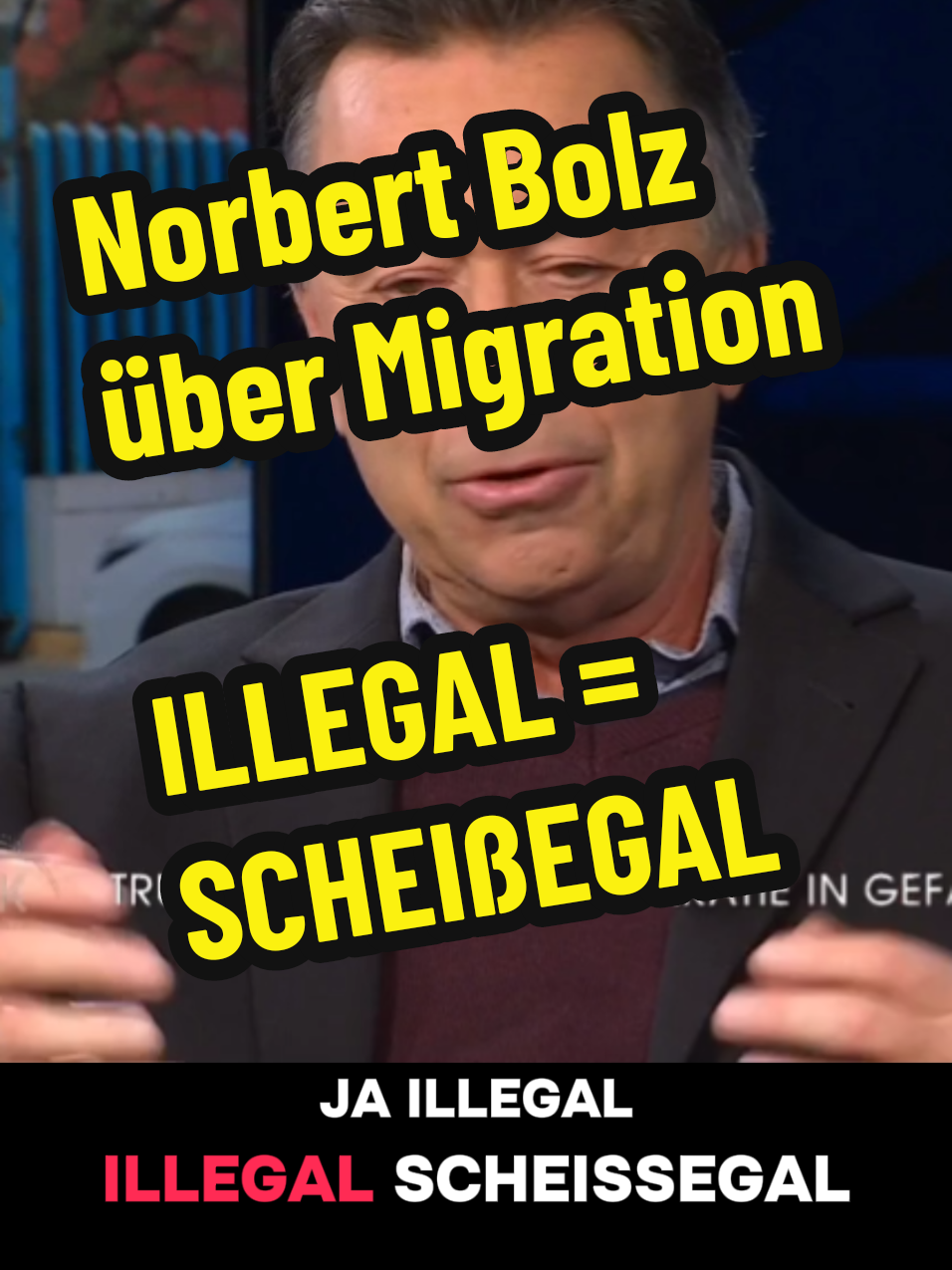 #migrantes #norbertbolz 