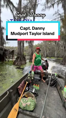 Throwback Thursday !let’s take a ride with Captain Danny from Mudport Taylor Island on Caddo lake in uncertain Texas. #texas #caddolake #uncertaintx #lake #travel #boat #gatortraxboats 