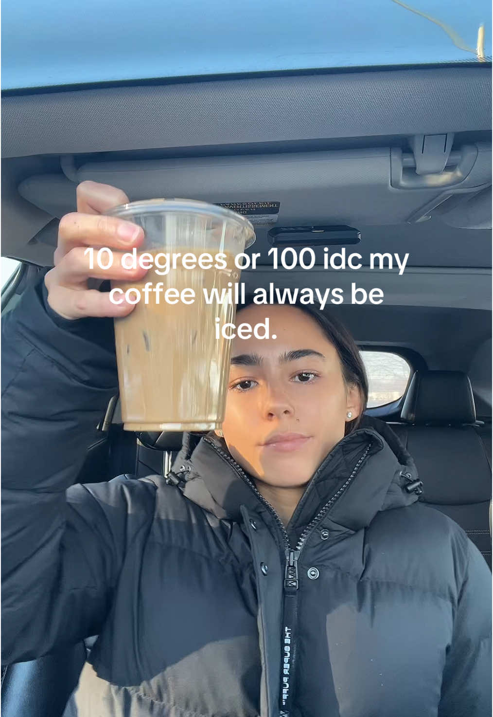 I said what needed to be said #coffeetiktok #coffee #icedcoffee #foryou #morningcoffee #superpuffaritzia #fyp #icedcoffeeathome 