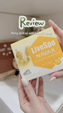 Bảo vệ đường hô hấp của con với chưa đến 2🐠/ngày các mom ơi, nhất là dịp Tết đi chơi nhiều nè😁 #mevabe #mebimsua #livesponavax #review #embe #embedangyeu 