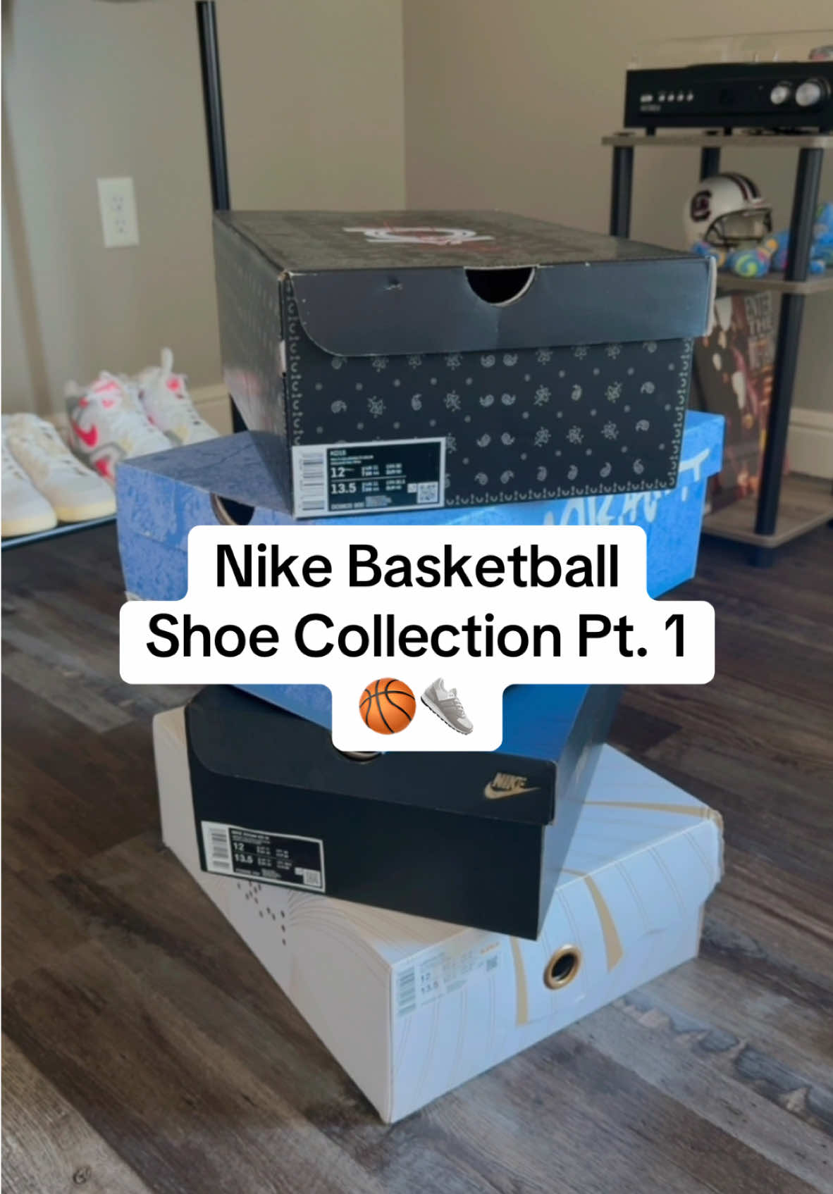 Nike Basketball Shoe Collection Pt. 1 🏀👟 #fyp #nike #foryou #nikebasketball #basketballshoes #nike #shoecollection #sneakers #sneakercollection #sneakeraddict #kd #kd15 #lebron21 #kobe8protro #foryoupage 