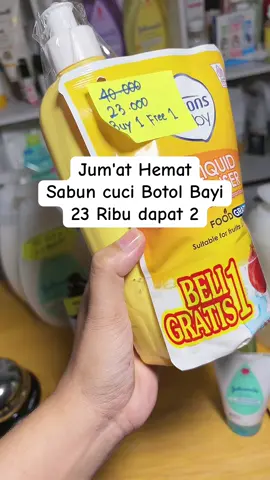 Promo cuman hari ini #sabuncucibotol #cussonsbaby 
