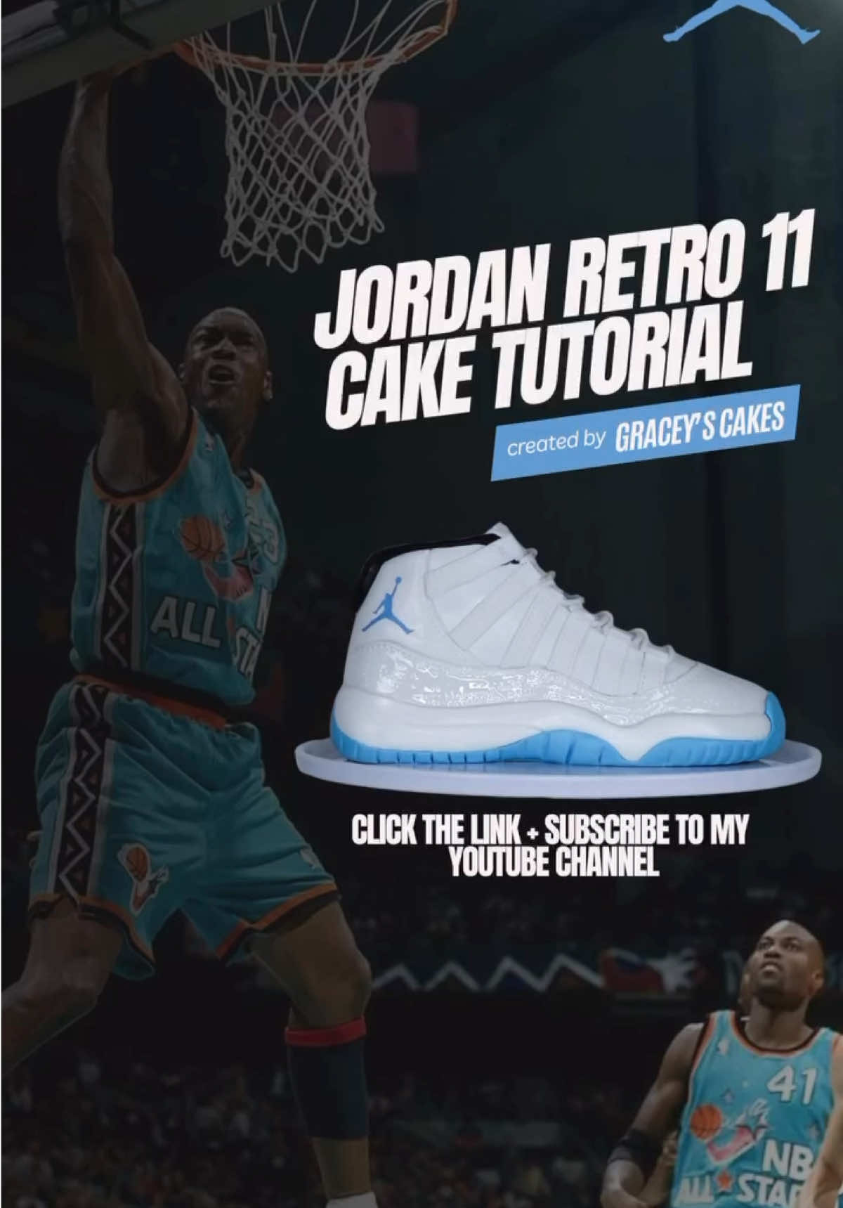 Jordan 11 Cake Tutorial Is Now On My YouTube Channel 🤍  ~ Also template is available on my website 😉 Click the link in my bio 🤍 #hyperrealisticcake #jordan11cake #cakedecorating #caketutorials #jordancake 