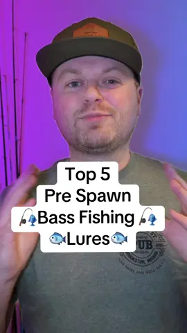 Top five pre-spawn bass fishing lures ##fishing##FishingTips##BassFishing##fish##FishingTricks##fishtok