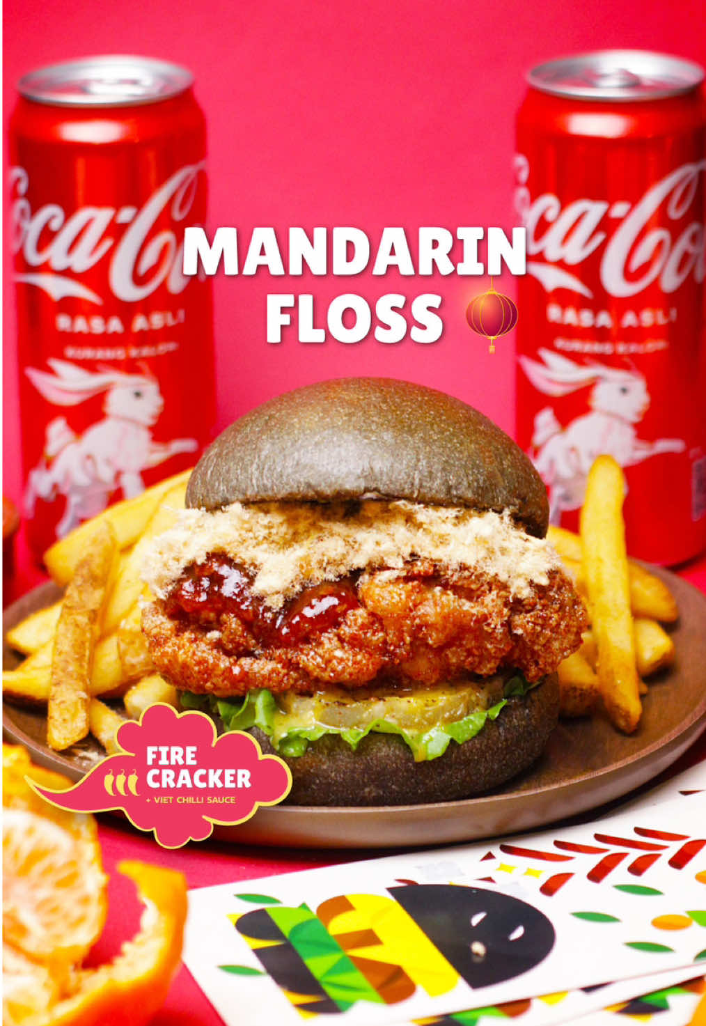 Gong Xi Gong Xi, burger fam! 🧧🍔 We're turning up the CNY vibes with our Mandarin Floss Burger! 🍊✨ Pop by and huat with us! myBurgerLab is serving you theMandarin Floss Burger, to fill your CNY with bold flavours and a whole lot of prosperity! 🍊✨ At just RM26.90 (a la carte), it's here for a good time, not a long time. So, come celebrate with us, makan, and make every bite count. 🍔🎉 Your taste buds deserve the ong! Huat ahhh! 🥳