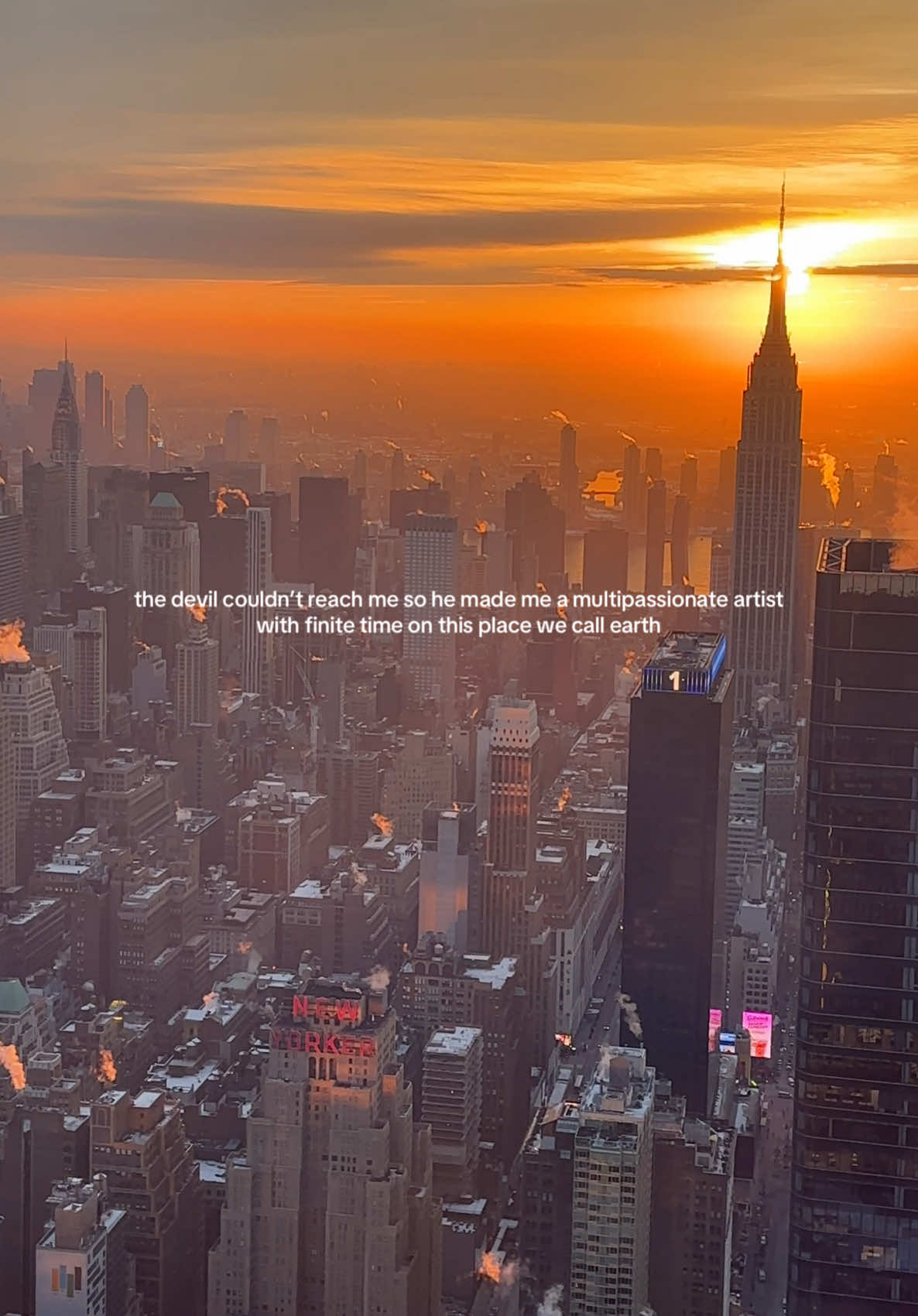 resisting the urge to change my career every other week 😌💆‍♂️ #photographer #artist #sunrise #newyork #entrepreneur #artdirector 