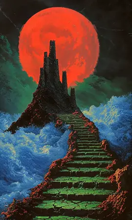 You've been here in your dreams once before ~~ #darkfantasy #fantasy #foryou #fyp #surrealism 
