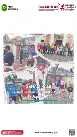 Jumat Sehat Pengadilan Tata Usaha Negara Semarang (24/1/2025)