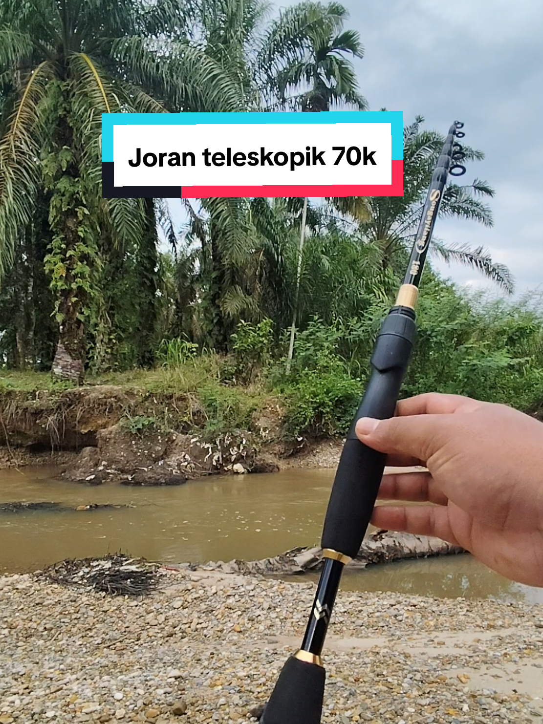 Joran pancing sougayilang teleskopik,mudah di bawa,ringan dan kuat.  #joranpancing #joransougayilang #jorantelescopic #joran #joranmelengkung 