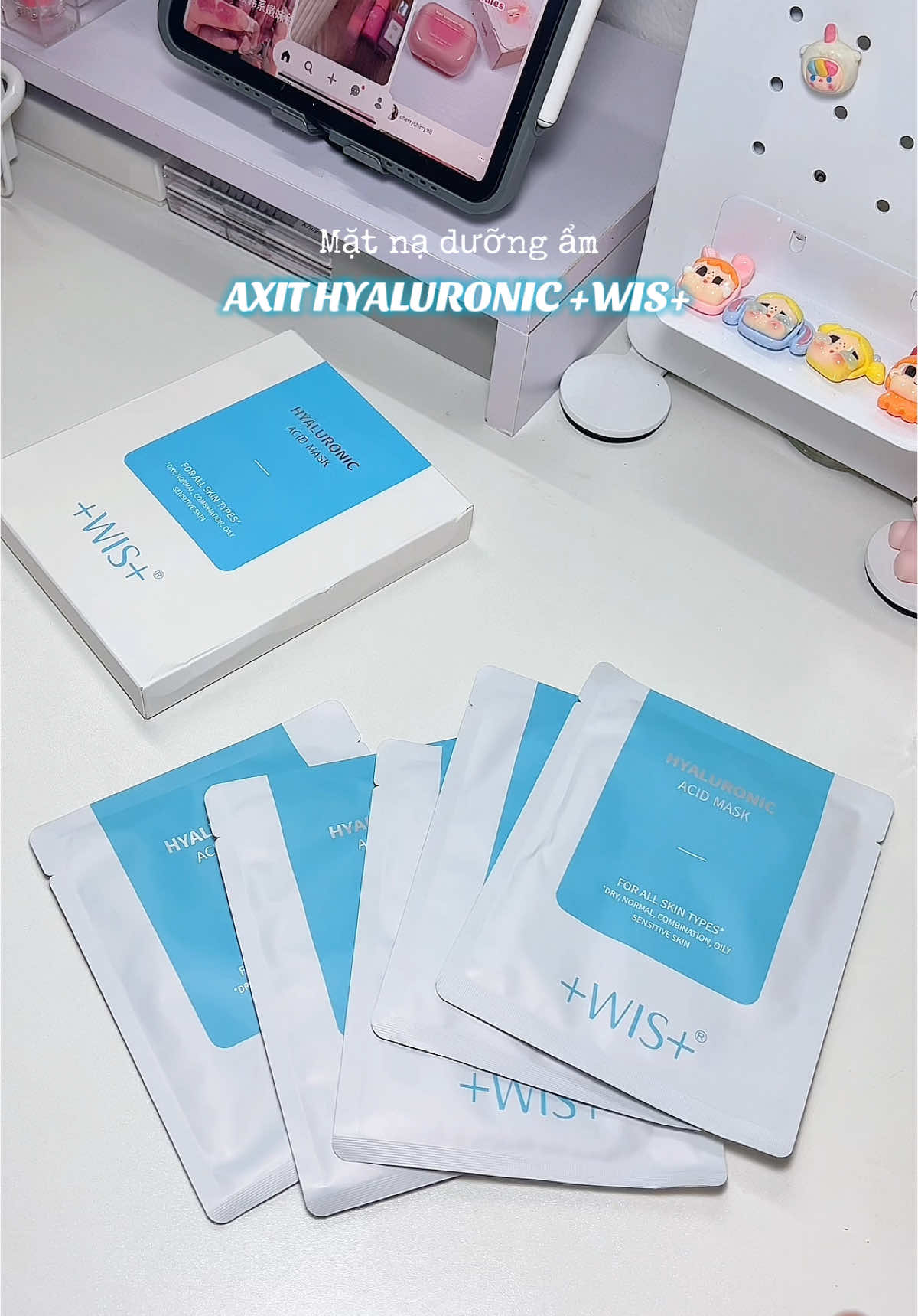 Mặt nạ cấp ẩm +WIS+ đắp siu muê, thử liền đi mấy bà✨🫧#matna #wis #matnahyaluronic #matnacapam #skincare #reviewlamdep #goclamdep #chamsocda #duongda #muataitiktokshop #unboxing #viral #fyp #foryou #xuhuong #trending #vzone #kikiriviu 