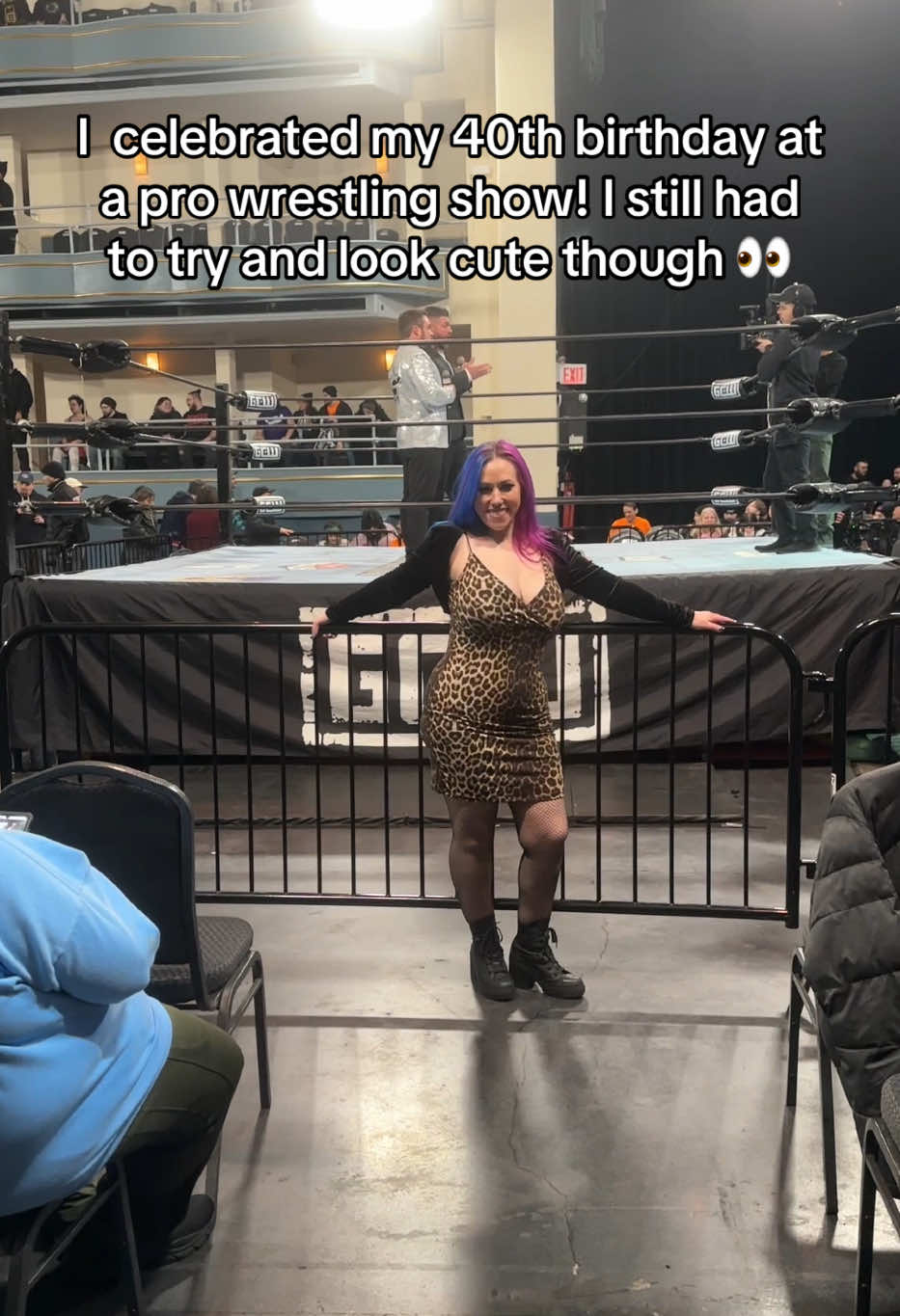Best birthday weekend ever. DPW on Friday. GCW and NFC Sunday. I’m so grateful to be a part of such a wonderful community. #birthday #birthdayweekend #cougar 