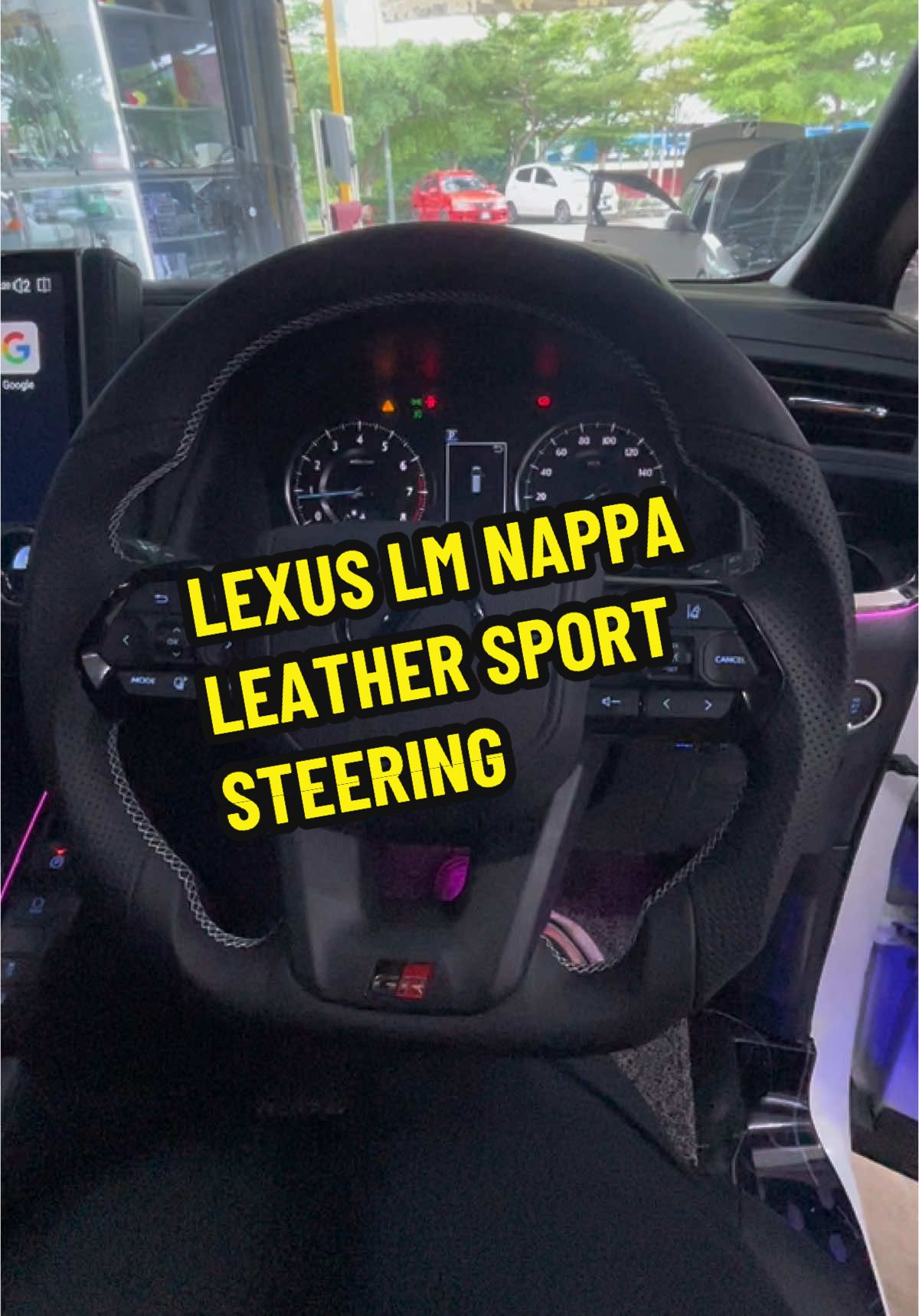 LEXUS LM NAPPA LEATHER SPORT STEERING PLUG AND PLAY ONLY 🔥🔥OFFER PRICE RM1288 SIAP PASANG🔥🔥 #lexuslm #toyotaalphard #alpahrdagh30 #grsport #nappaleather #plugandplay #steering #caraccessories #jempol #bahau #negerisembilan #liewmunauto 