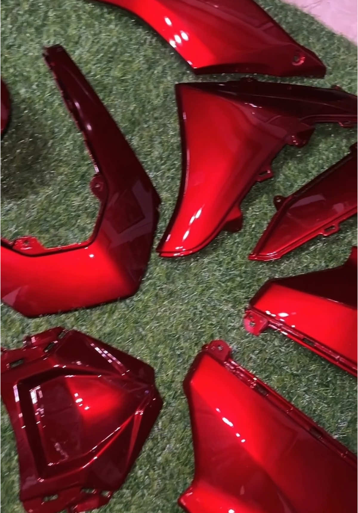 Nmax v2 candy red #fyp #everyone #motorcycle #repaint #cavite #Akipaintworkz #fairings 