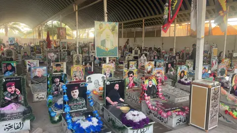 مـقبرةً بدر شهداء الحشد الشعبي 💔