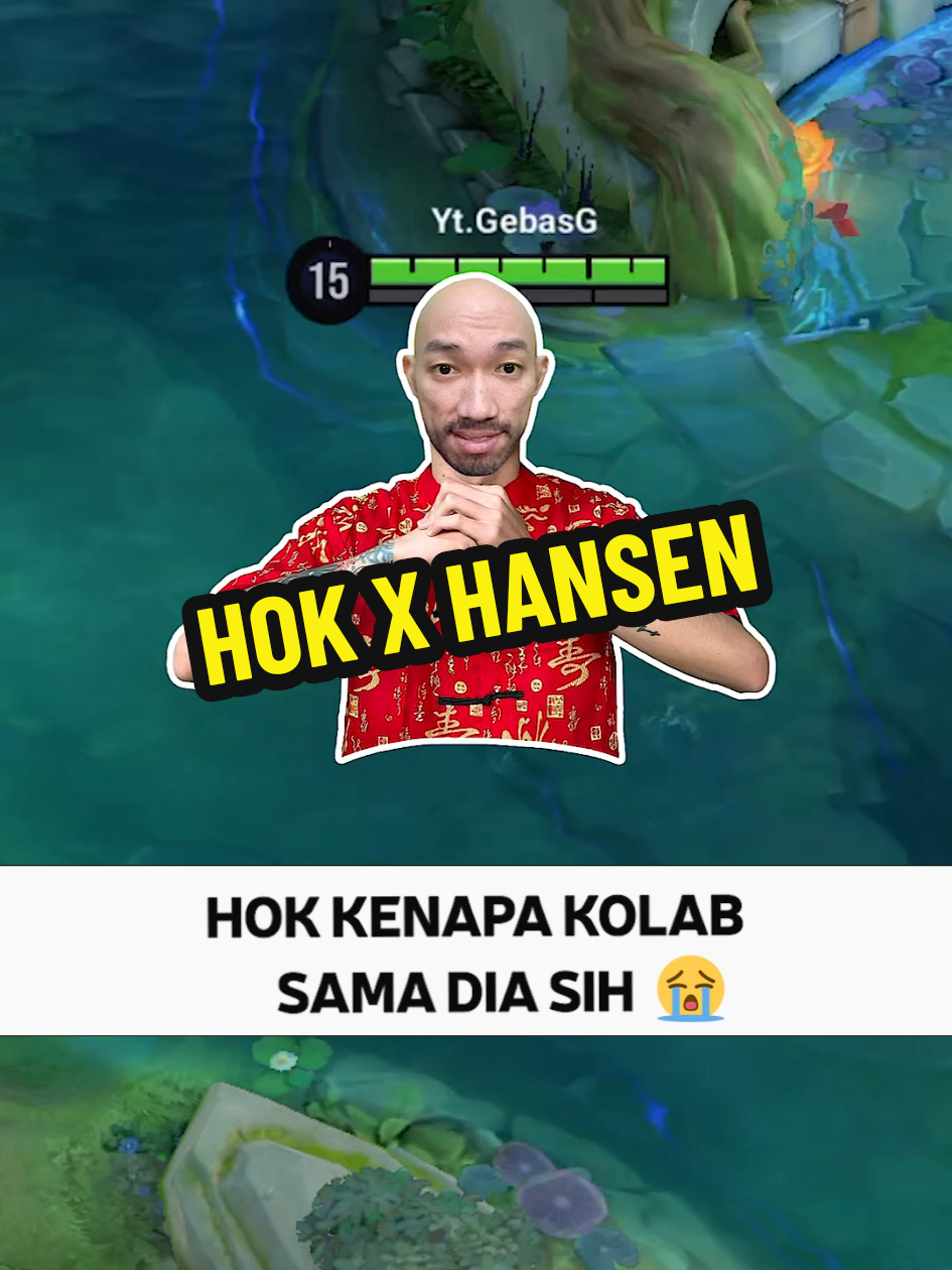 Hok kolab sama Hansen lucu banget weh 😭 #HOKID #yearofthesnake #hokheavenlywish #hokstudio #honorofkings 