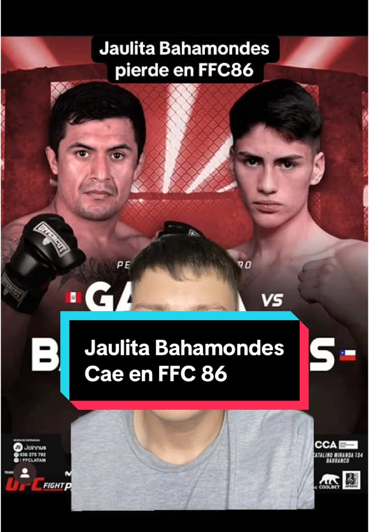 Jaulita Bahamondes pierde contra Roger Garcia. #greenscreen #fyp #parati #ffc86 #ffc #UFC #ufcchile #jaulitabahamondes #jaulabahamondes #rogergarcia #ufcfightnight #ufcfightpass #ufcfight #peru #chile #mma #mmafighter #mmachile 