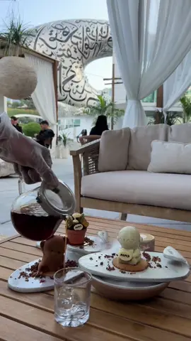 Enjoying a peaceful tea break in Dubai! #dubai #UAE #tea #luxurylifestyles #luxurylife #2025 